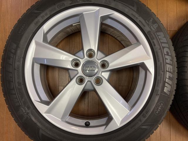 ◆美品◆アウディ Q2純正◆7J+45 5H112◆ミシュラン プライマシー3 215/55R17 2017年製造◆スタッドレス用にも◆