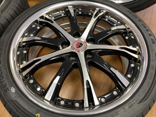 ◇美品◇WORK シュヴァート SC4◇7.5J+48 5H114.3◇RU01 225/40R19
