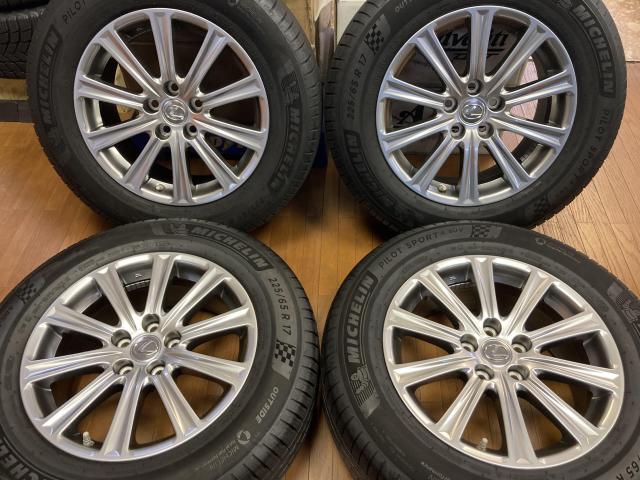 ★モデリスタ★ハリアー純正　アルミホイール　245/45R19 美品タイヤセット