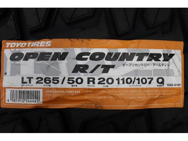 オープニング大放出セール 新品 正規品 TOYO トーヨー OPEN COUNTRY R T オープンカントリー アールティー LT 265  50R20 110 107Q ホワイトレター 4本価格