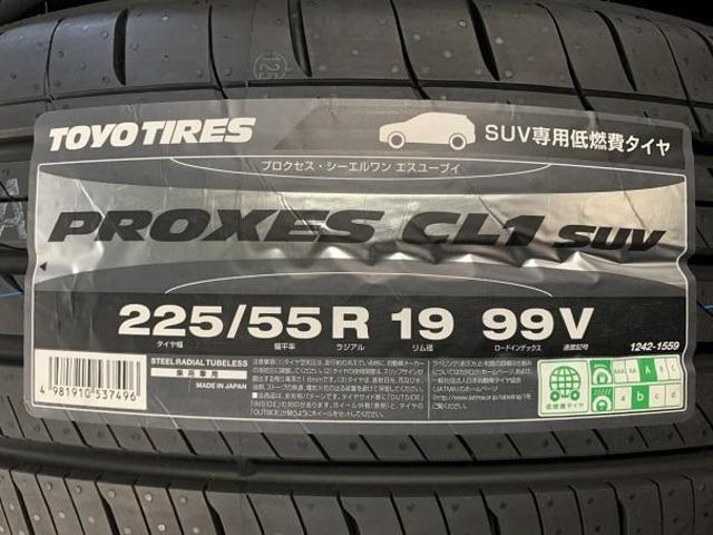 入荷しました！ＳＵＶの人気サイズ！
欠品の多い225/55-19！