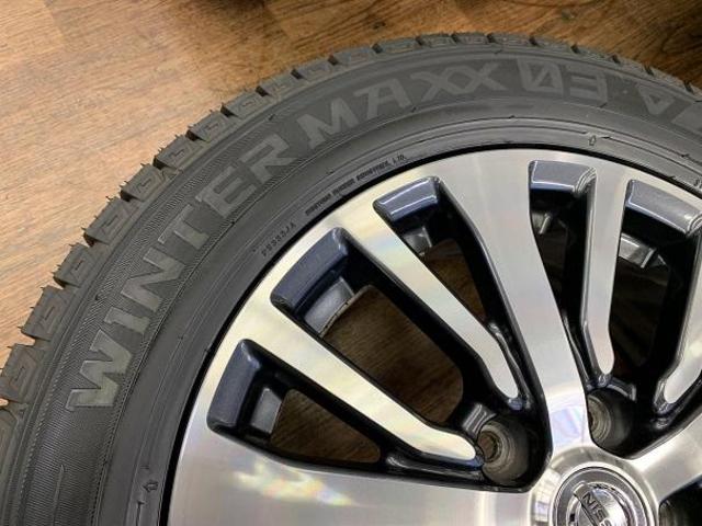 安心の日本製スタッドレス付！日産　セレナ純正冬セット！