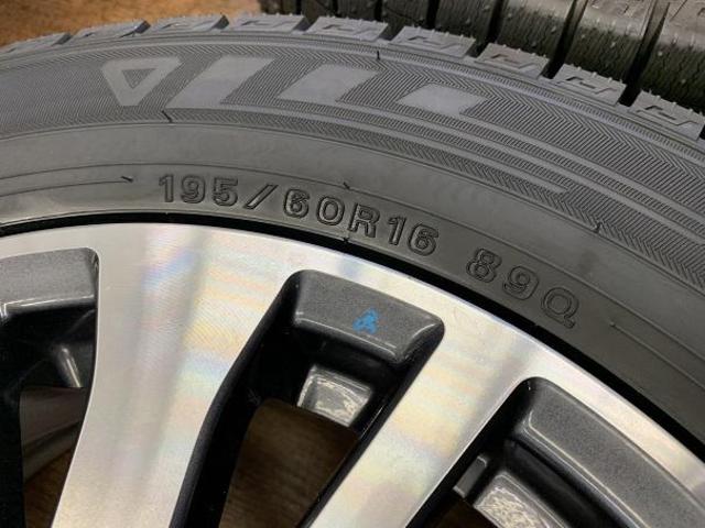 安心の日本製スタッドレス付！日産　セレナ純正冬セット！