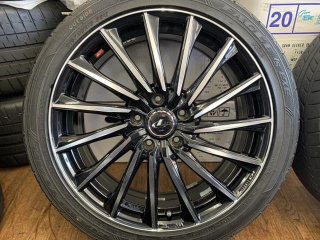 ミニバン向け中古インチアップセット！