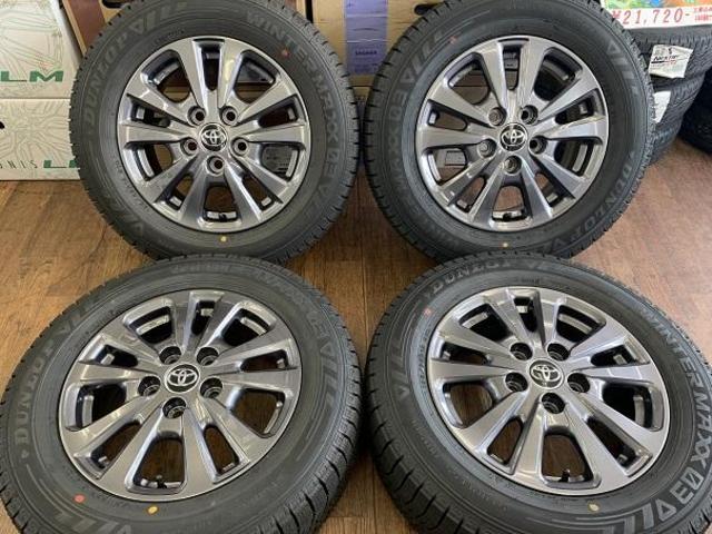 エスクァイア後期純正15インチ+ダンロップ20年製195/65R15スタッドレス