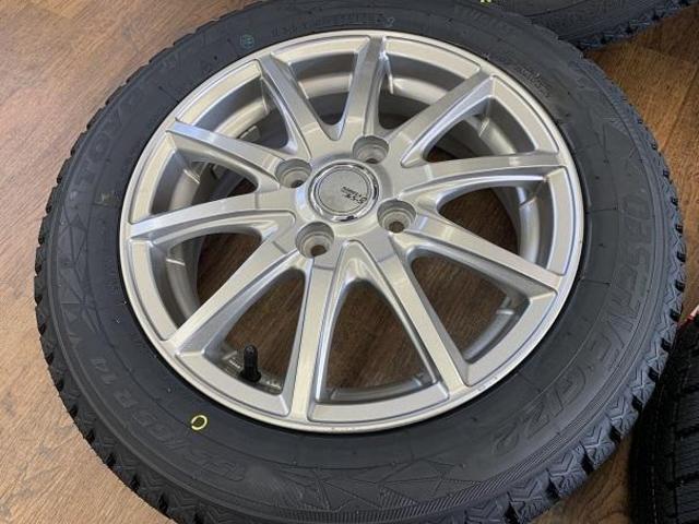 軽自動車サイズ冬用セット！
新品国産スタッドレス付！