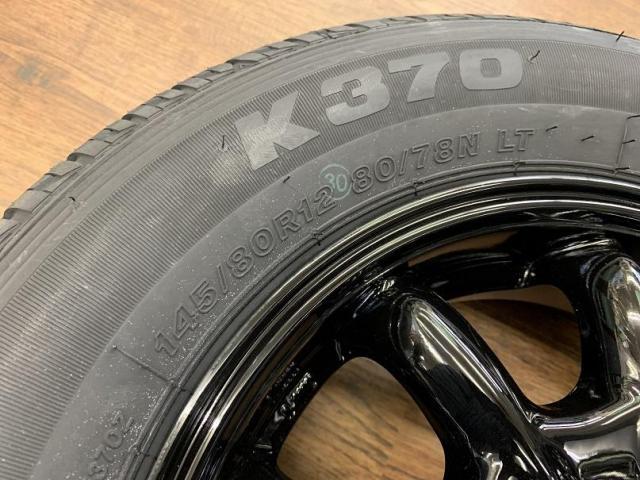 新品!軽トラ!軽バン用12インチ入荷! ブリヂストンタイヤ付 新品!軽トラ!軽バン用12インチ入荷! ブリヂストンタイヤ付
