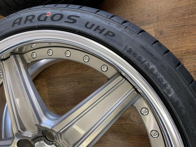 シンプルな５スポーク！２０インチ中古セットのご案内！