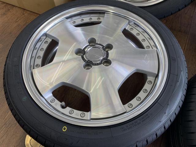 ミニバン等に!18インチ新品タイヤ付!