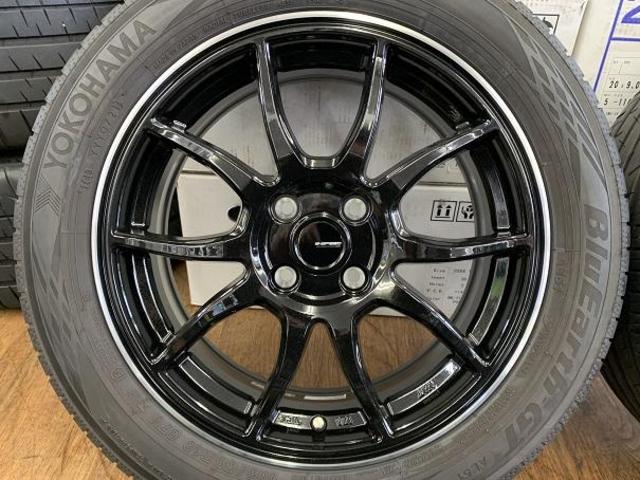 決算セール！ コンパクトカーサイズ１６インチ美品未使用ホイール＆中古タイヤセット！