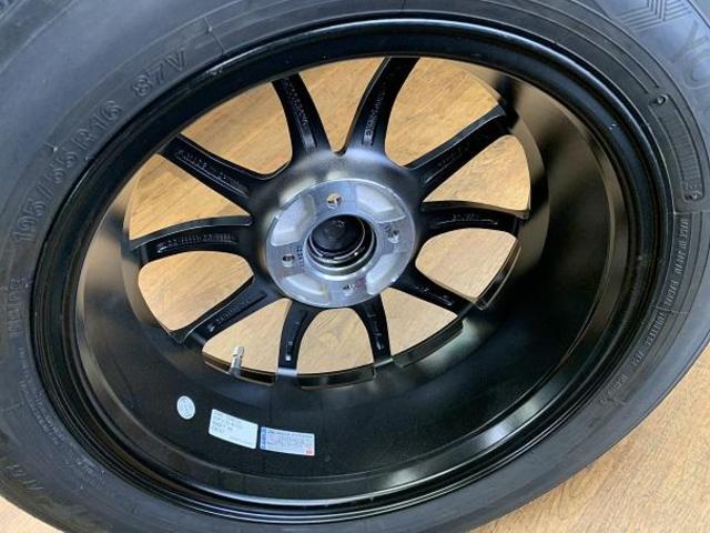 決算セール！ コンパクトカーサイズ１６インチ美品未使用ホイール＆中古タイヤセット！