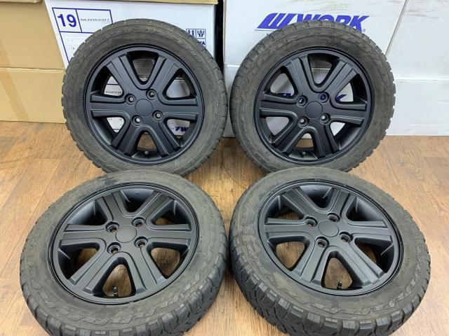 スズキ・ダイハツの軽自動車に!マットブラック塗装! ゴツゴツ スズキ・ダイハツの軽自動車に!マットブラック塗装! ゴツゴツ