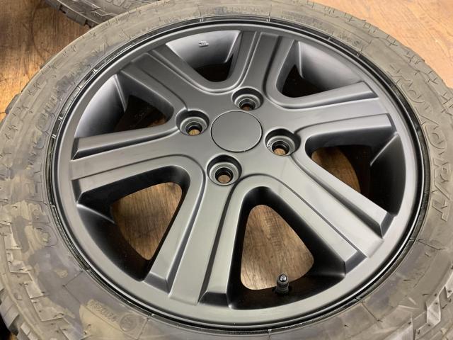 スズキ・ダイハツの軽自動車に!マットブラック塗装! ゴツゴツ スズキ・ダイハツの軽自動車に!マットブラック塗装! ゴツゴツ