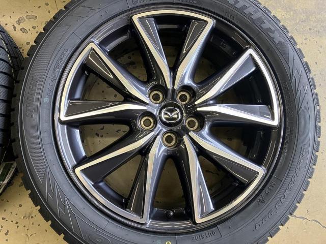 ＣＸ－５やＣＸ－８等に新品スタッドレス付！１９インチセット仕上がりました！