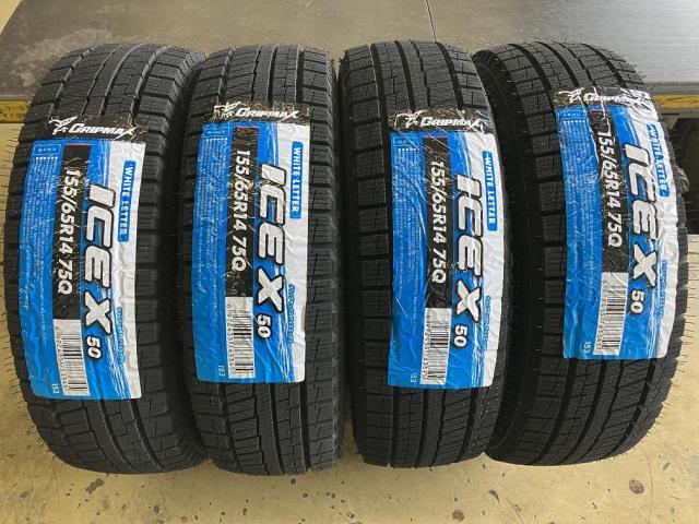 現行軽自動車のスタッドレス！！ホワイトレターモデル！！