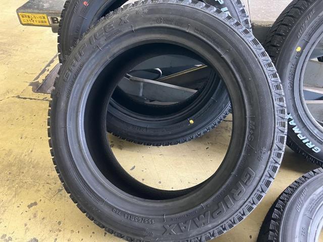 現行軽自動車のスタッドレス！！ホワイトレターモデル！！