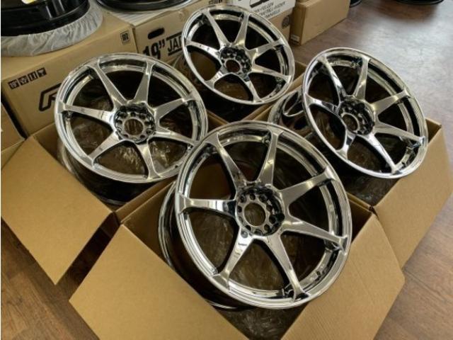 ラスト１台分！！メッキ！！ゼロワンハイパー新品４本セット！！