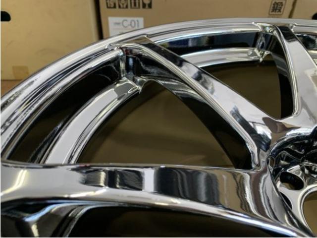 ラスト１台分！！メッキ！！ゼロワンハイパー新品４本セット！！