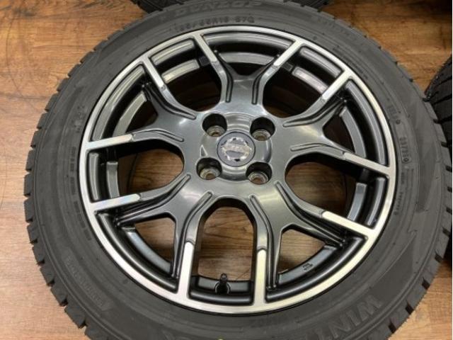 日産のコンパクト！ノート純正＆新品スタッドレス付仕上がりました！！