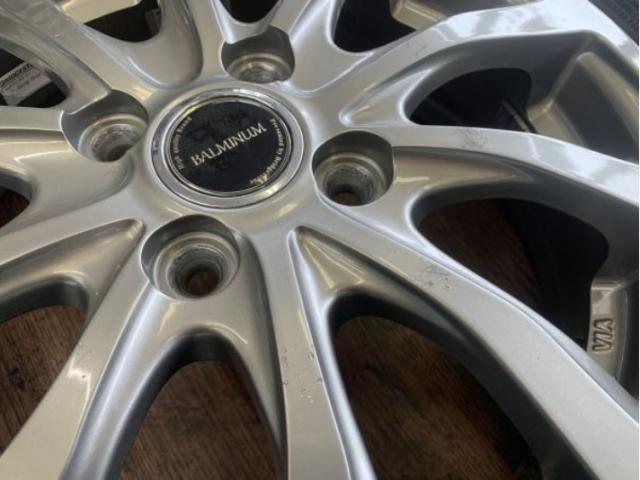 少ないダイハツ タフトサイズ！！オールシーズン新品タイヤ付！