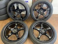 レヴォーグSTi スポーツ純正18インチのスタッドレスセット入庫 レヴォーグSTi スポーツ純正18インチのスタッドレスセット入庫