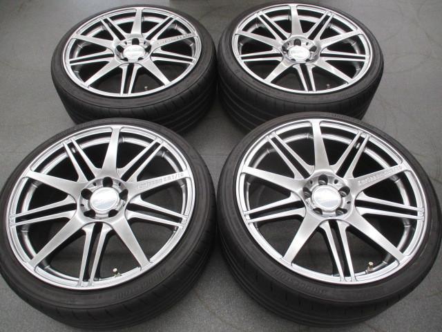 カールソン 1/10 RSR GT 19×8.5J+45/9.5J+50 スペーサー16mm×2付属
ブリヂストン ポテンザ S007A 225/35R19 255/30R19