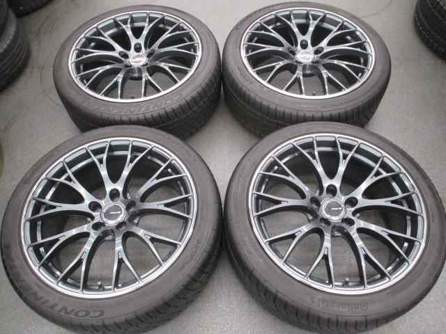 レイズ ホムラ 2×10 19×8.5J+38 5H/112 コンチネンタル