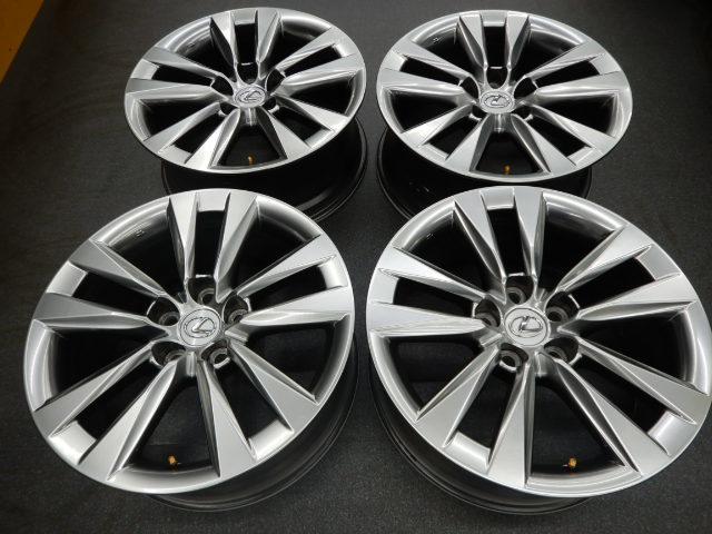 レクサス LS純正 18×7.5J+32 5H/120 ホイールのみ4本 スタッドレス用などに！