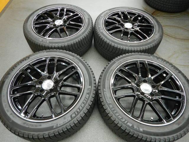 ベンツ Eクラス(W213)用 ユーロAFG 18×8J+38 5H/112 MI X-ICE3+ 245/45R18 18年製造