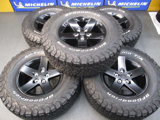 トレイルランナー 17×7.5J+38 5H/127 BFグッドリッチ オールテレーンT/A KO2 285/70R17 JL/JK/ラングラー/ジープ/Jeep/車検対応/ホワイトレター/オフロード/クロカン/アメ車