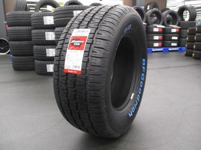 BFGoodrich Radial T/A 215/60R15 BFグッドリッチ/ラジアルTA/ホワイトレター/アメ車/旧車/カスタムカー/クラシックカー/マッスルカー/ホットロット/ヴィンテージカー