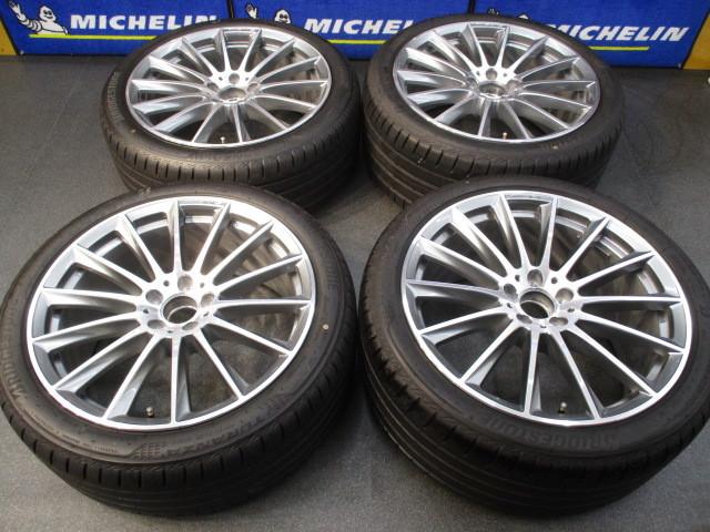 AMG マルチスポーク 現行型Sクラス(W223)純正 20×9J+34/10J+48.1 5H/112 BS T001 255/40R20-285/35R20 MOE-S(AMG認証ランフラット) 極上/新車外し/納車外し/ディーラー外し