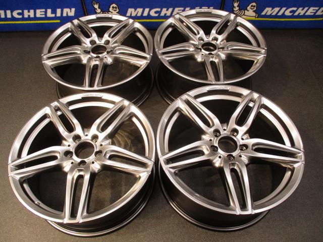 AMG ツインスポーク Eクラス(W213)純正 19×8J+43/9J+49 5H/112 メルセデスベンツ/輸入車/高級車/ドイツ車/AMG純正/ベンツ純正/カスタムペイント/ハイグロス/ハイパーブラック/ホイールペイント