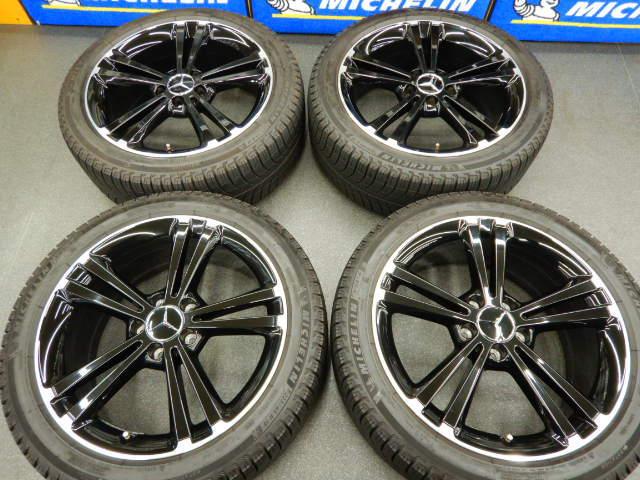 ベンツ Aクラス(W177)純正 5ツインスポーク 18×7.5J+48 5H/112 MI X-ICE3+ 225/45R18 スタッドレス/ディーラーコンプリート/Bクラス(W247)/CLA(C118)/Cクラス(W205)/輸入車