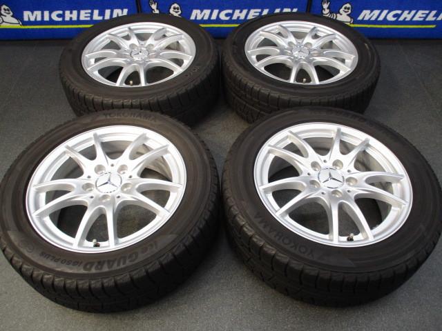 ベンツ Bクラス(W246)純正 10スポーク 16×6.5J+49 5H/112 YH IG50+ 205/55R16 スタッドレスセット/メルセデス/Aクラス(W176)/CLA(C117)/冬季用/冬用/輸入車/高級車/ドイツ車