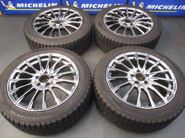 ベンツ Eクラス(W213)用 18×8J+43 5H/112 DL WM02 245/45R18 スタッドレスセット/純正部品対応/冬季用/冬用/輸入車/高級車/ドイツ車/タイヤ交換/ホイールリペア/買取り/下取り