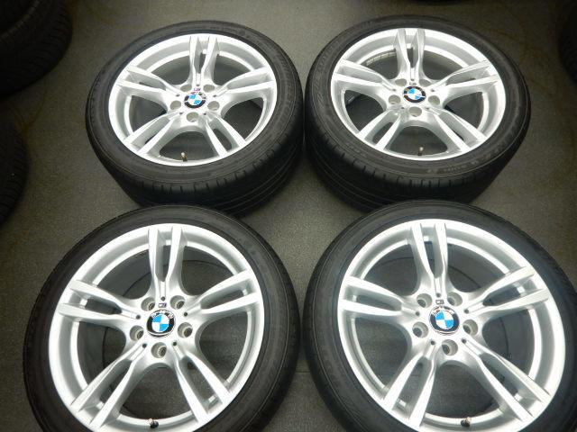 BMW 3se(F30)純正 スタースポーク スタイリング400M 18×8J+34/8.5J+47 5H/120 BS S001 RFT 225/45R18 255/40R18 ランフラット/3シリーズ/F31/4シリーズ/F32/F33