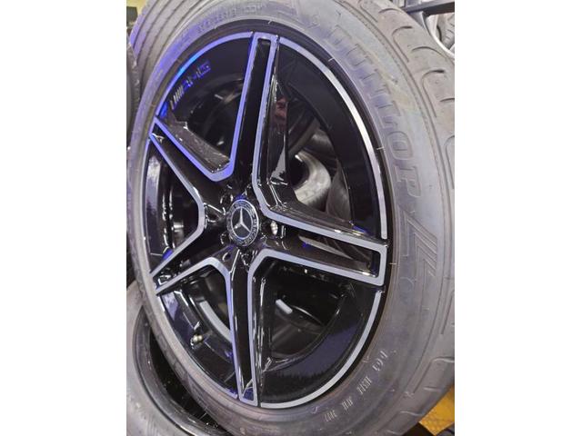 MersedesBenz CLS(C257)純正 19×8J+33/9J+28 5H/112 245/40R19 275/35R19 AMG/メルセデスベンツ/新車外し/ドイツ車/輸入車/高級車/タイヤ交換/ホイールリペア/ドレスアップ