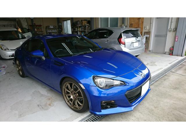 ＢＲＺ　リヤ　スポイラー　取り付け。　　　　　　　　車検　整備　無料車検見積りもお任せ下さい！！　千葉県 習志野市・船橋市・千葉市 花見川区、美浜区、幕張・八千代市・市川市、他遠方のお客様も大歓迎です！！
