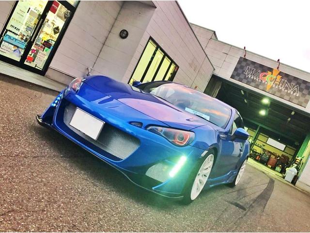 スバル BRZ ZC6 エアロ 取付 塗装 塗り分け BLITZ ブリッツ ings イングス Varis バリス 鯖江市 越前市 福井市 福井県