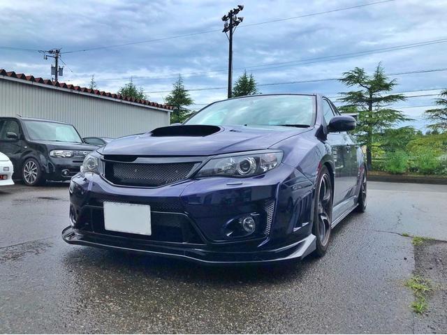 スバル インプレッサ GVB VARIS フロントバンパー リップ エアロ 塗装 取付 鯖江市 越前市 福井市 福井県