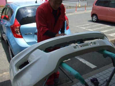 バンパー鈑金塗装、格安キャンペーン！！