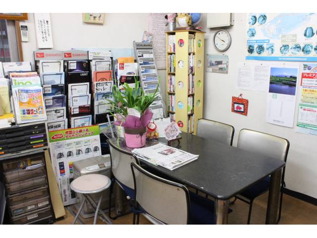 作業中もごゆっくりお待ち頂けます！