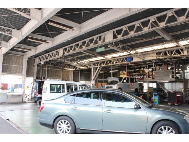 指定工場（民間車検場）完備！