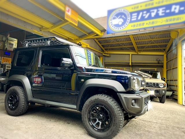 スズキ　ジムニー　ジムニーシエラ　JB64　JB74　インチアップ　和歌山　海南　下津