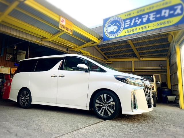 トヨタ　アルファード　ダウンサス取付け　和歌山　海南　下津　有田