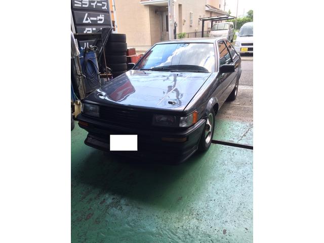 カローラレビン　AE86　ハチロク　車検　取り付け　ロールゲージ　持込　藤沢市　旧車　神奈川県