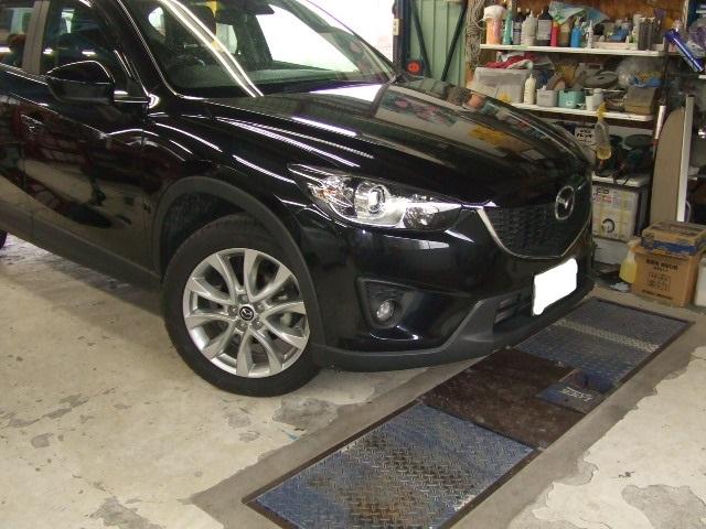 CX-5 ショックアブソーバ　交換　修理　MAZDA　サスペンション　阪南市　泉南市　無料代車あり