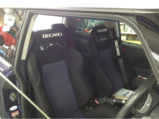 RECARO　シート交換　レカロ　MINI　持込み