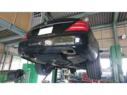 W221 ベンツSクラス　S500 S550 社外ステンレスリアマフラー W221 ベンツSクラス S500 S550 社外ステンレスリアマフラー W221